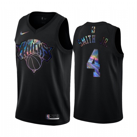 Dres New York Knicks Dennis Smith Jr. 4 Iridescent HWC Collection Swingman